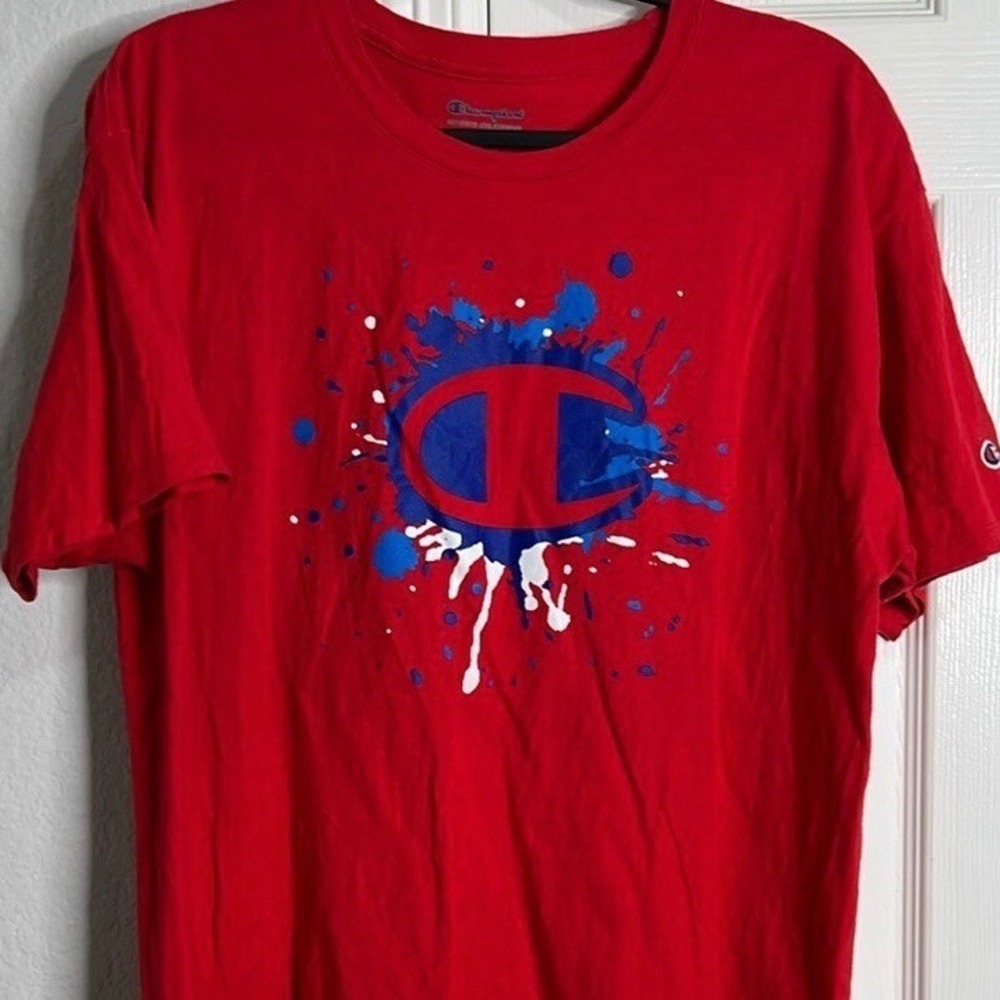 Champions‎ paint splatter size men's large
